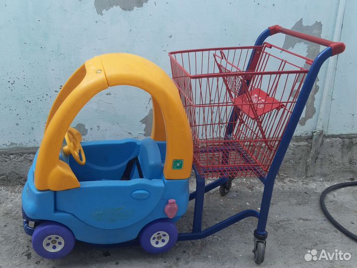 Детская тележка для магазина
