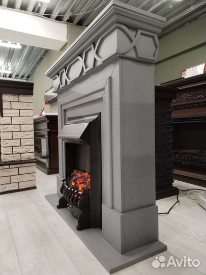 Камин электрический с порталом