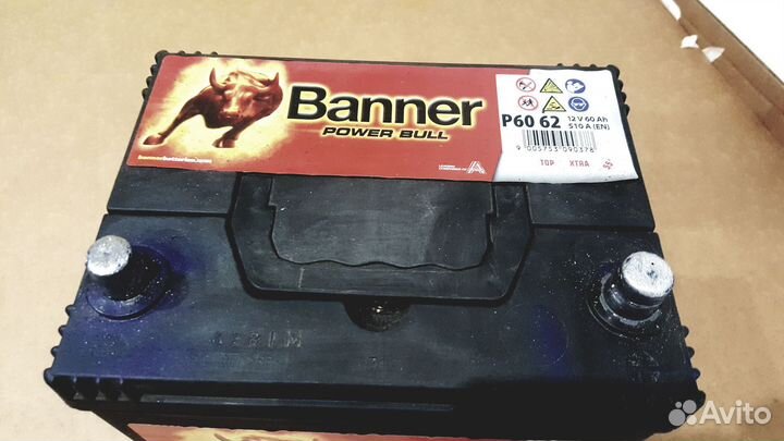 Аккумулятор бу Banner P6062 60Ач