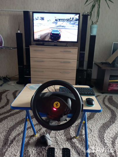 Руль игровой Thrustmaster Ferrari GT 2-in 1