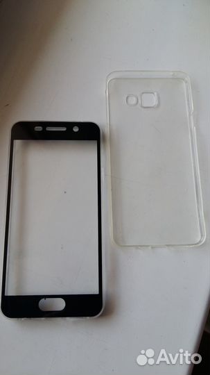 Накладка 360 (Full) к samsung A3 (2016) A310 black