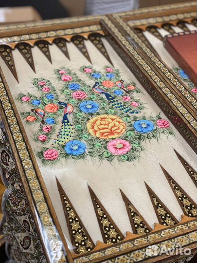 Шахматы-Нарды Хатам Иран Ручная Работа