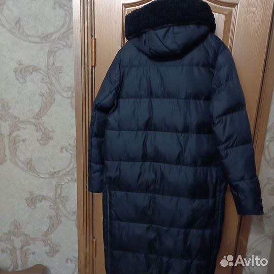 Пальто женское зимнее 48 50 бу