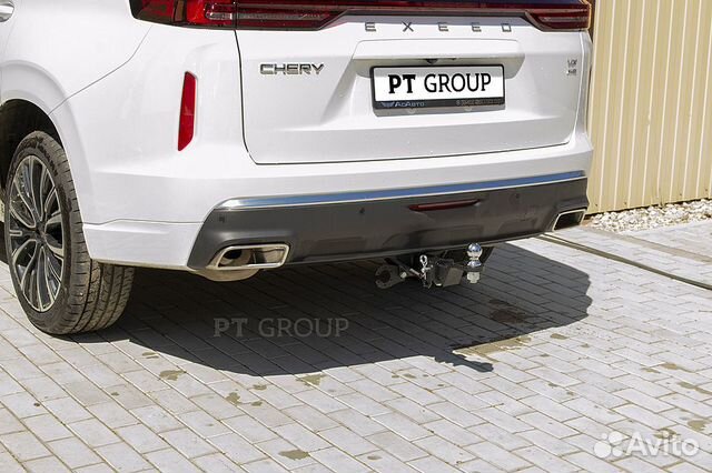 Фаркоп exeed VX 2020- съемный квадрат