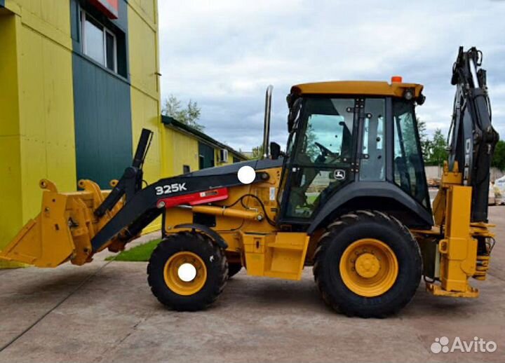 Услуги экскаватора-погрузчика