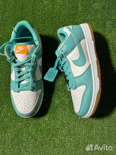 Кроссовки Nike Dunk teal zeal оригинал