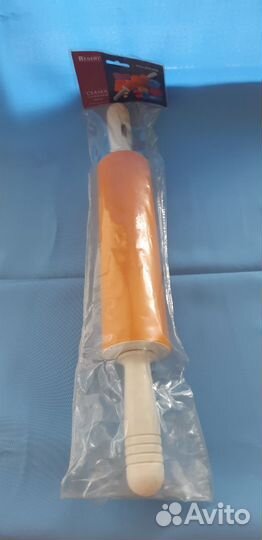 Скалка силиконовая для теста 48х7 см Regent Inox