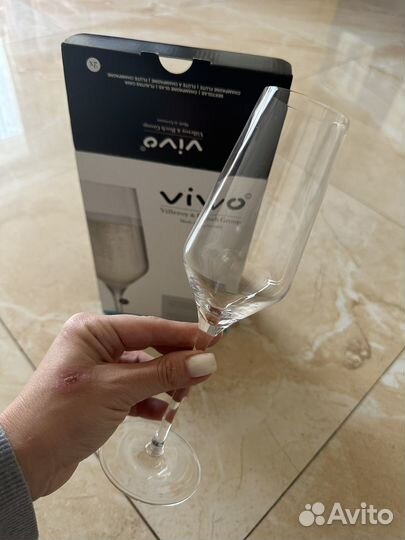 Villeroy boch бокалы для шампанского