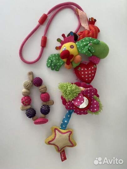 Слинг с кольцами + бусы и браслет