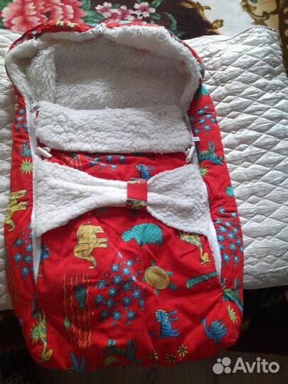 Конверт в коляску демисезонный