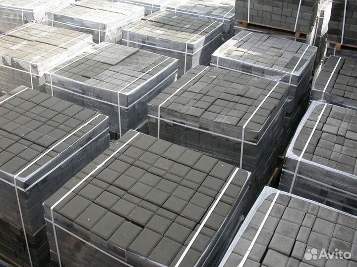 Тротуарная плитка шоколад