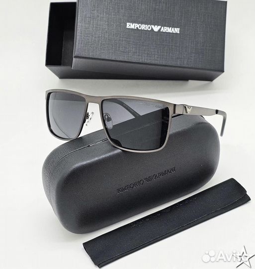 Очки новые с поляризацией и флексом мужские Armani