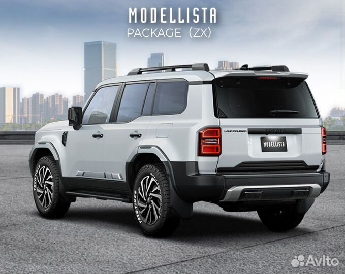 Накладки пер крыльев Land Cruiser 250 (Modellista)