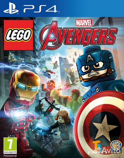 Lego Marvel Avengers / Мстители PS4, русские субти