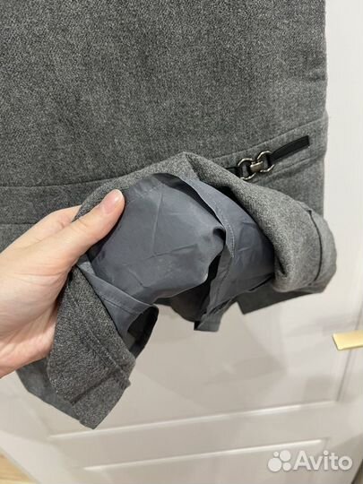 Школьное платье сарафан zara 122 шерсть