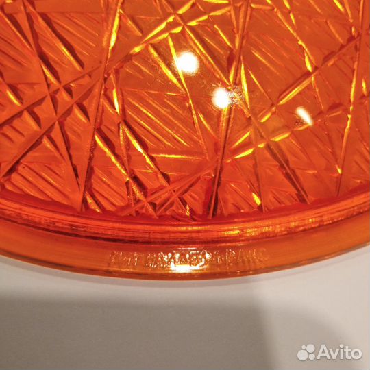 Линза, Светофильтр желтый для светофора СССР