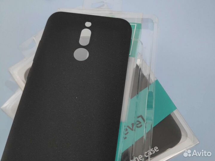 Чехлы Xiaomi Redmi 8 черный/Huawei Y6s