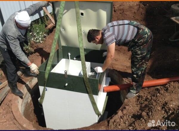 Септик без откачки + гарантия