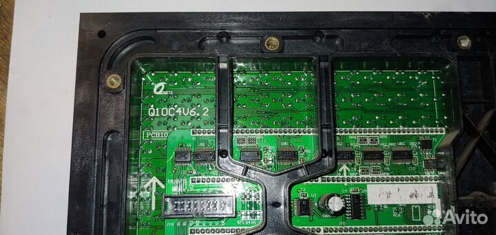 Модуль для бегущей строки RGB PCB10 P10