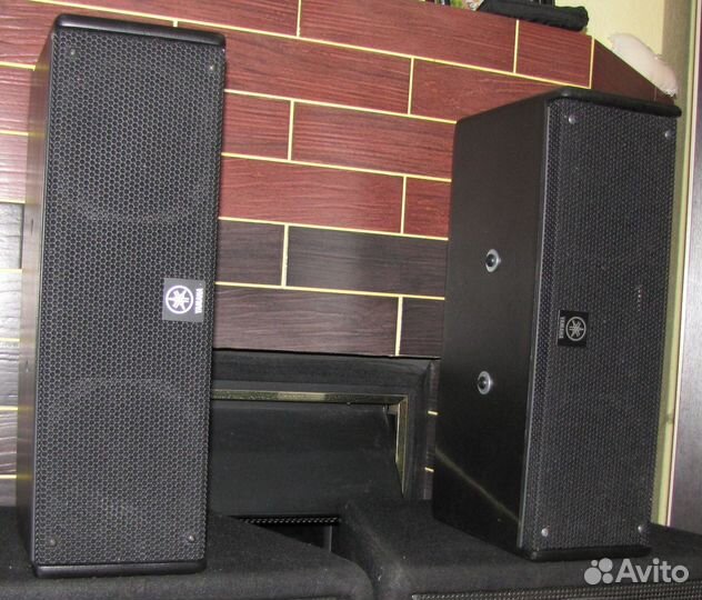 Колонки Yamaha 400+400Вт США 2шт Pro Dual 5