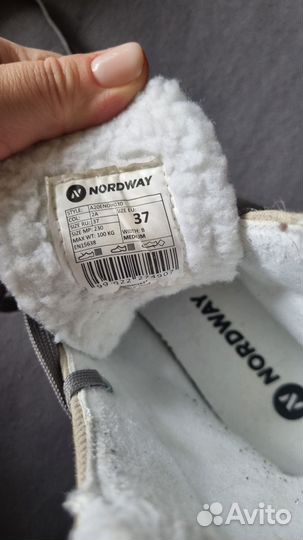 Коньки фигурные 37р nordway