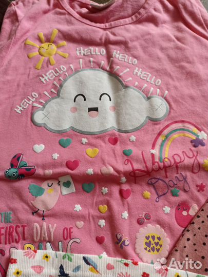 Лонгсливы H&M р.134-140