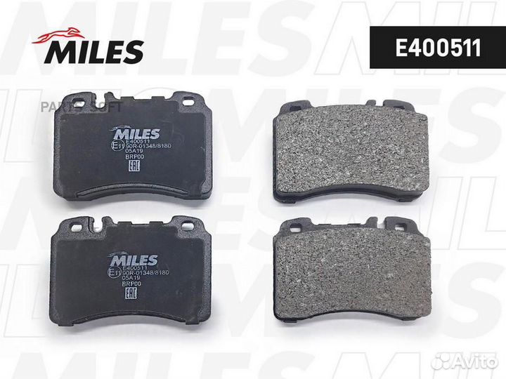 Miles E400511 Колодки тормозные mercedes W124/W210