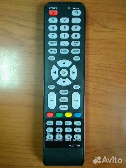 Пульт Supra RC02-T338 для телевизора