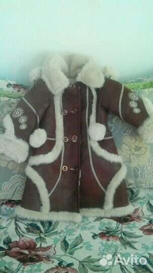 Детская дубленка