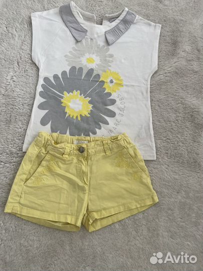 Шорты футболка Jacobs, Chloe, Dkny zara 5 лет