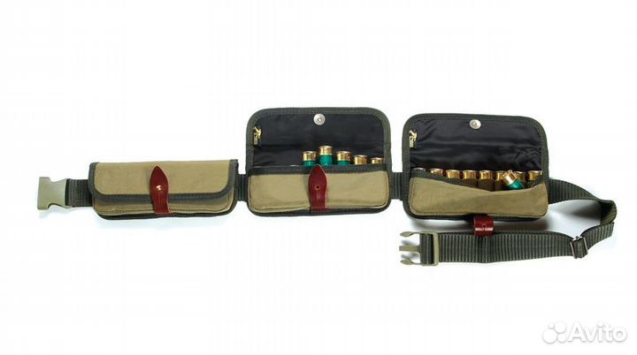 Патронташ со съемными подсумками на ремне (П-39)
