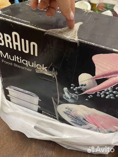 Пароварка braun новая