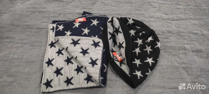 Набор шапка и шарф женский