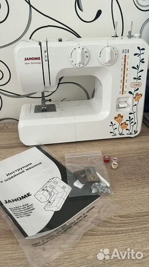 Швейная машина Janome 1388