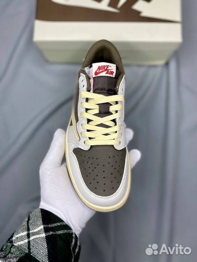 Кроссовки Travis Scott x Air Jordan 1 Low OG Rever