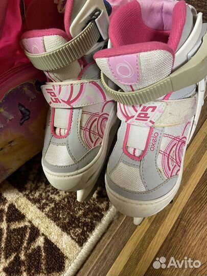 Коньки детские раздвижные