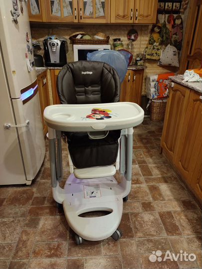 Стульчик peg perego tatamia follow me cacao