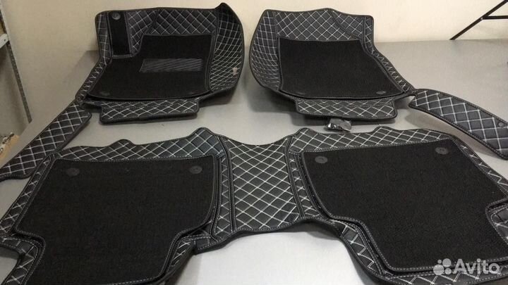 3D Коврики BMW Салон Багажник из Экокожи