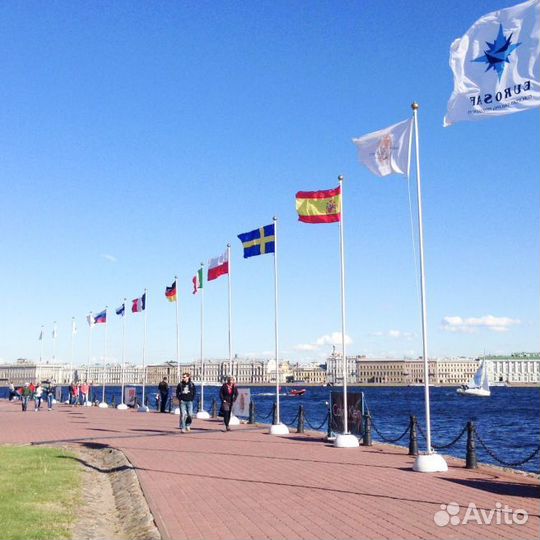 Флагшток уличный 