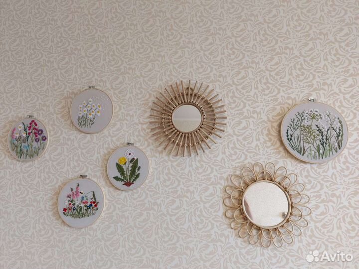 Панно вышивка на пяльцах