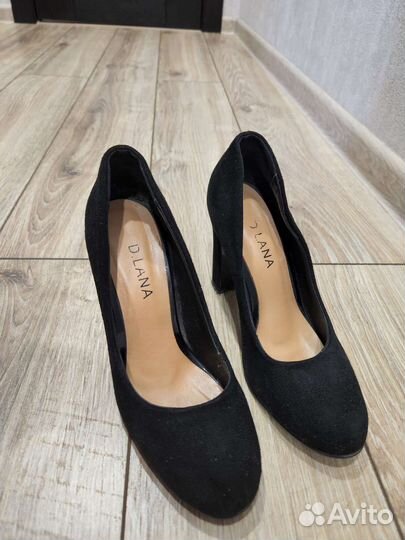 Туфли женские 36 размер замшевые