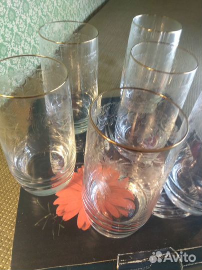 Бокалы Чешский хрусталь