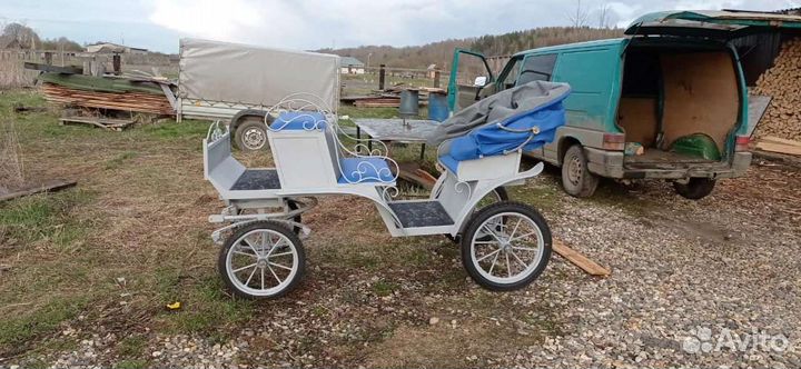 Карета для лошади изготовление на заказ