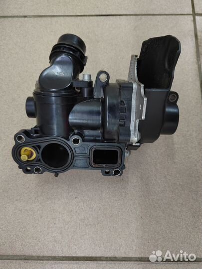 Корпус термостата + помпа VAG 1,8TSI, 2,0tfsi