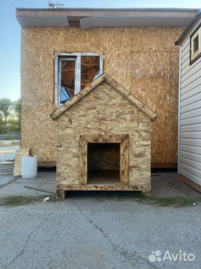 Будка для собаки утепленная