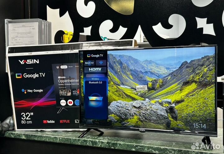 Телевизор android SMART TV Yasin 32