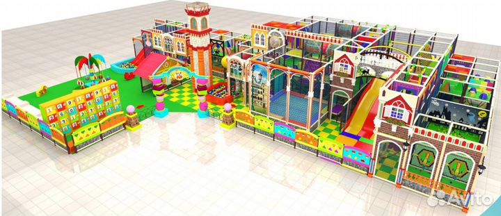 Детский игровой лабиринт