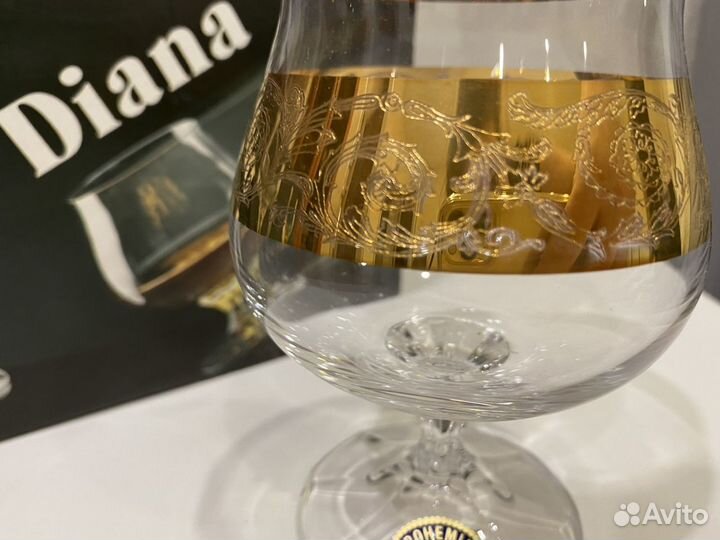 Бокалы для бренди, виски, коньяка Bohemia