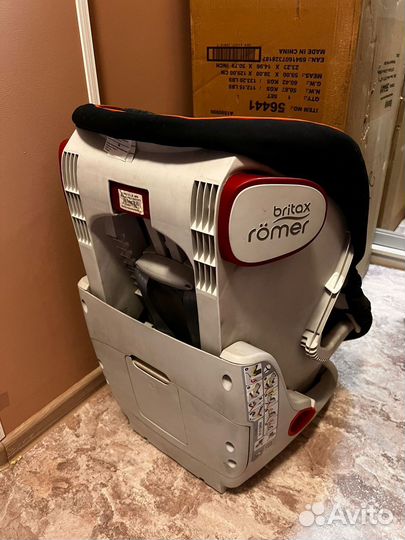 Детское автокресло 9 до 18 кг britax romer king