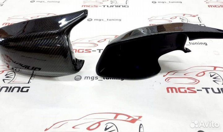 Крышки зеркал BMW M7 F01/F02 карбон (Дорест)